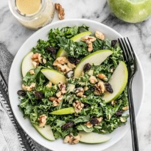 Apple Walnut Salad Tray with Zesty Vinaigrette (Feeds 5)