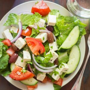 Greek Salad Tray with Tangy Feta (Feeds 5)