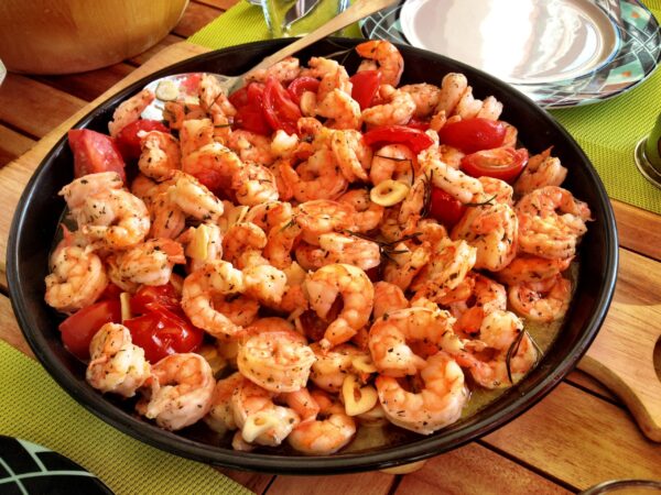 Shrimp Teriyaki Tray (Feeds 10)